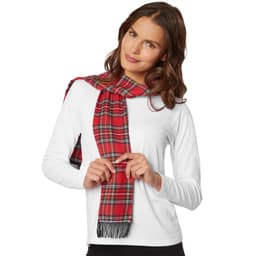 tectake Snekvinde tørklæde ternet