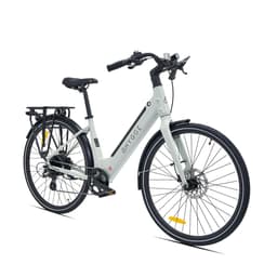 Nivo Commuter 2025 – Urban Elsykkel med 48V 14Ah Samsung-batteri – Mosegrå