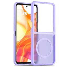 SKALO Motorola Razr 60 Ultra 5G Skin-touch Hybrid Skal - Lila