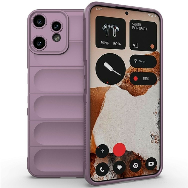 SKALO Nothing CMF Phone 2 Pro Rugged Bumpers TPU Skal - Lila