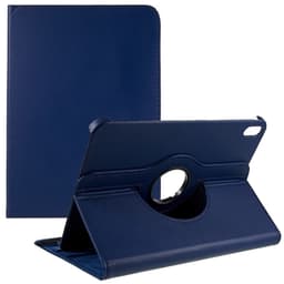 SKALO iPad 11"" (2025) 360 Litchi Cover - Mørkeblå