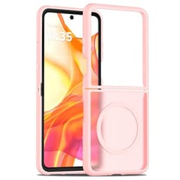 SKALO Motorola Razr 60 Ultra 5G Skin-touch Hybrid Cover - Pink