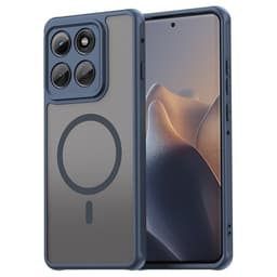 SKALO Motorola Edge 60 Pro 5G Mat Hybrid Cover - Blå