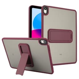 SKALO iPad 10.9 (2022) Color Hybrid Kickstand Cover - Rød
