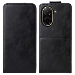 SKALO Xiaomi Redmi A5 4G Vertikalt PU-læder cover Cover - Sort