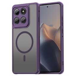 SKALO Motorola Edge 60 Pro 5G Matt Hybrid Skal - Lila