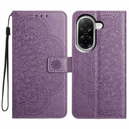 SKALO Xiaomi Redmi A5 4G Mandala Blomst Flip Cover - Lilla