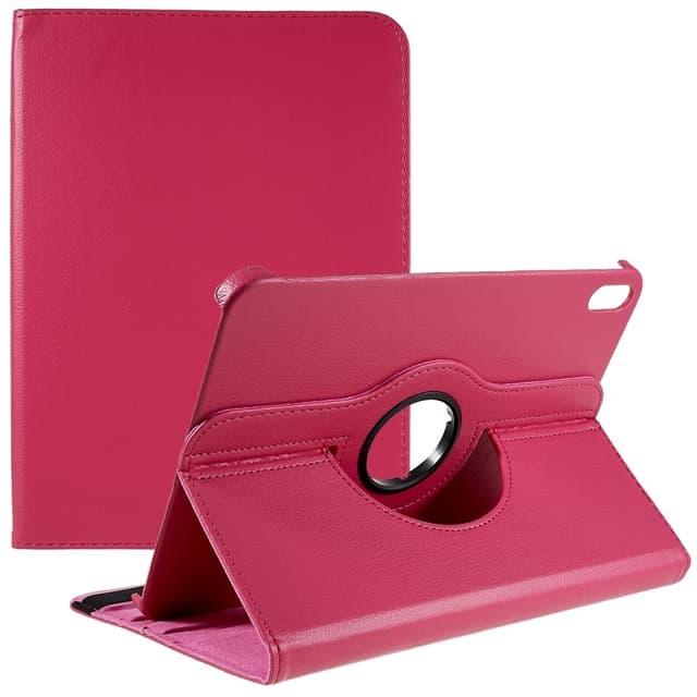 SKALO iPad 11"" (2025) 360 Litchi Fodral - Cerise