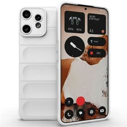 SKALO Nothing CMF Phone 2 Pro Rugged Bumpers TPU Cover - Hvid