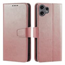 SKALO Nothing CMF Phone 2 Pro PU-Läder Plånboksfodral - Roséguld
