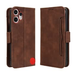 SKALO Nothing CMF Phone 2 Pro 6-LOKEROA Lompakkokotelo - Ruskea