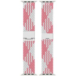 Flettet elastisk klokkereim Watch SE 3 (44mm) - Pinkwhite