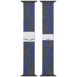 Flettet elastisk klokkereim Watch Ultra 3 (49mm) - Blågrønn