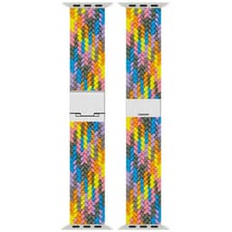 Flettet elastisk klokkereim Watch S11 (42mm) - Light rainbow