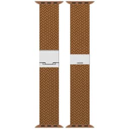 Flettet elastisk klokkereim Watch S11 (42mm) - Brun