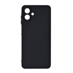 Mobildeksel med Silikonfølelse Svart - Samsung Galaxy A07 4G