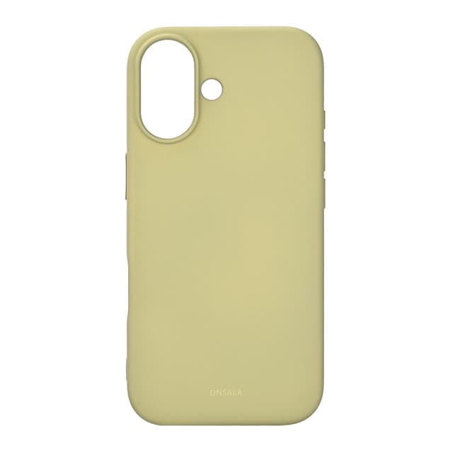 Mobilcover med Silikone Feel Lime - iPhone 17