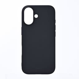 Mobilskal med Silikonkänsla Black - iPhone 17