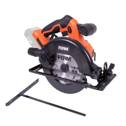 FERM CSM1049 Akku Rundsav 20V | 165mm TCT Blad | AX/FX-Power | Solo | Ekskl. Akku og Lader