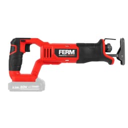 FERM RSM1024 Bajonetsav 20V | Softgrip | Hurtigt Bladskift | Solo | Ekskl. Akku og oplader | Inkl. 3 Savklinger