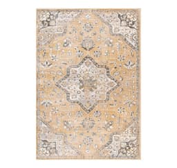 Matto ZOE-1, 133x190cm, kultainen/beige