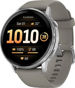 Garmin Venu 4 45mm smartwatch (sølvgrå)