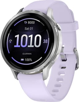 Garmin Venu 4 41mm smartklocka (silver/ljusblå)