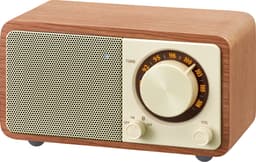 Sangean WR-7 PLUS Kompakt Genopladelig Radio Natural Cherry