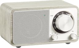 Sangean WR-7 PLUS Kompakt Genopladelig Radio Moonlight Oak