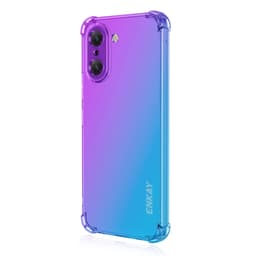 SKALO OnePlus Nord CE5 ENKAY Gradient Extra strong TPU Suojakuori - Violetti-Sininen