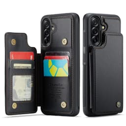 CaseMe Samsung A17 C22 Series Suojakuori+Lompakko - Musta