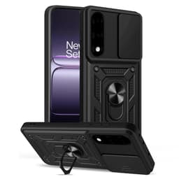 SKALO OnePlus Nord 5 Armor Metallinen rengas -kamerasuojus Suojakuori - Musta