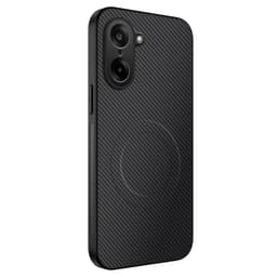 SKALO OnePlus Nord CE5 WANLONFENG TQ Series Carbon Fiber Suojakuori - Musta