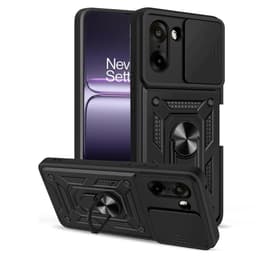 SKALO OnePlus Nord CE5 Armor Metallinen rengas -kamerasuojus Suojakuori - Musta