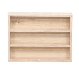 Hylle LESTER 48x10xH36cm, lys melamin
