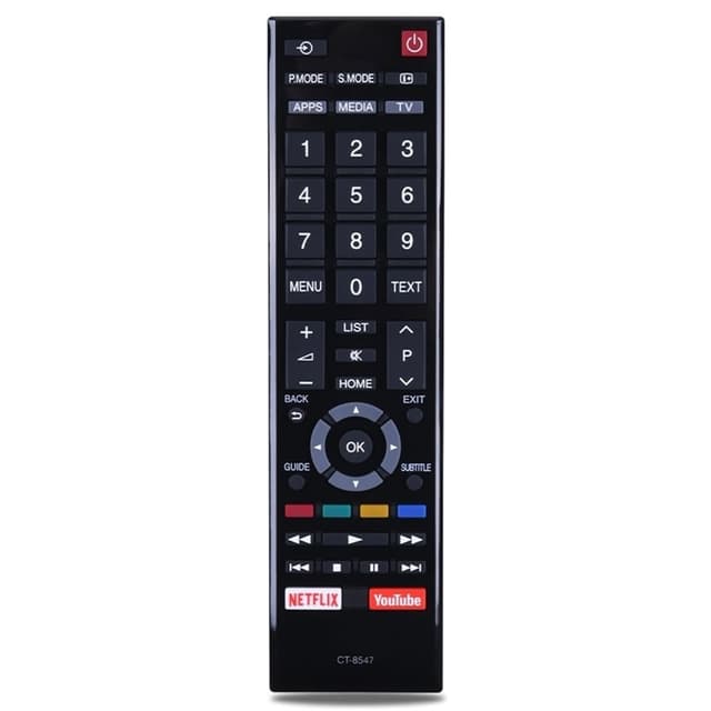 Fjärrkontroll Ersättning för CT-8547 För Toshiba TV