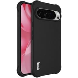 IMAK Google Pixel 10 / 10 Pro -puhelimen suojakuori TPU Airbag-iskunkestävä suojaus Matte Black
