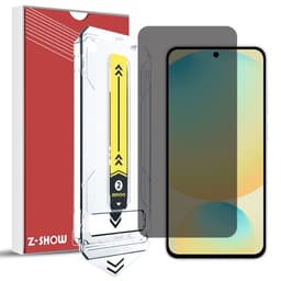 Til Samsung Galaxy S25+ Skærmbeskytter Anti-Spy Høj Aluminium-silikoneglas med Støvfjerningsværktøj