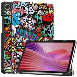 Til Lenovo Tab One Trifoldet Stativdæksel - Graffiti