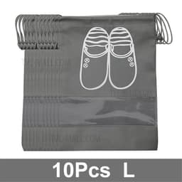 10 stk Sko opbevaringstaske Garderobe Sko Lomme - L/32*44cm
