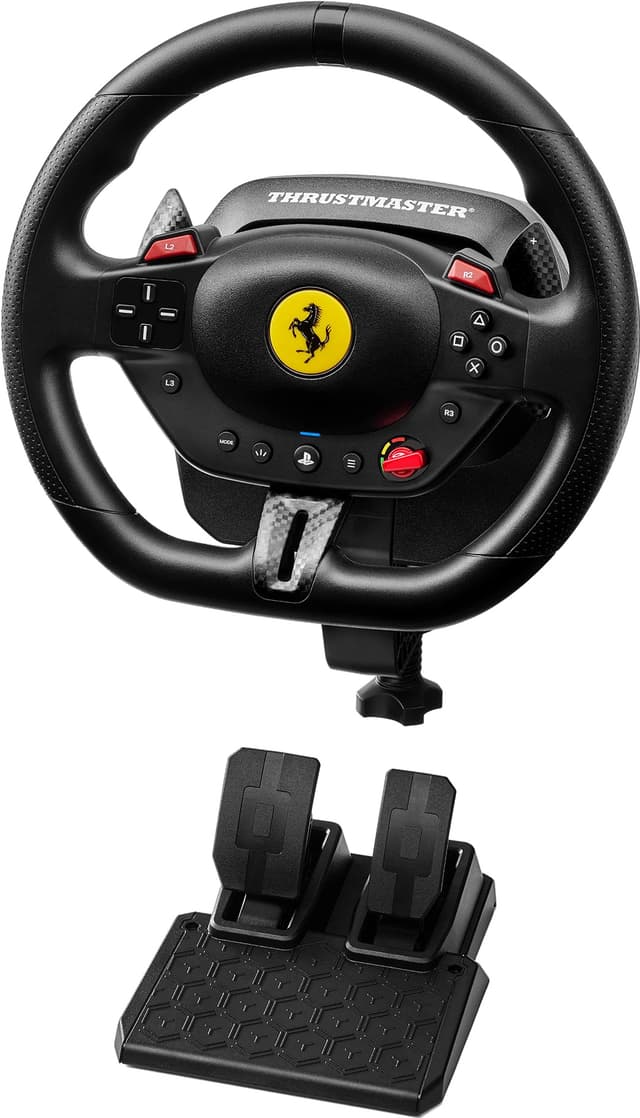 Thrustmaster T98-P Ferrari 296 GTB ratt och pedalset - Elgiganten