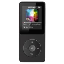 T1 1,8"" skjerm MP4-musikkspiller Bluetooth E-bok FM-radio (inkl. 64 GB minnekort)