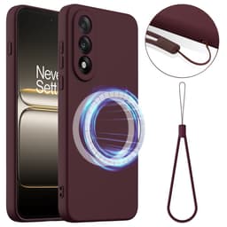 SKALO OnePlus Nord 5 Erittäin ohut silikonikuori - Punainen