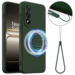 SKALO OnePlus Nord 5 Ultratyndt Silikonecover - Grøn