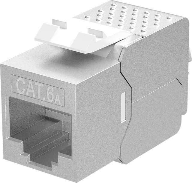 Keystone modul RJ45 CAT 6A, STP, slim-line