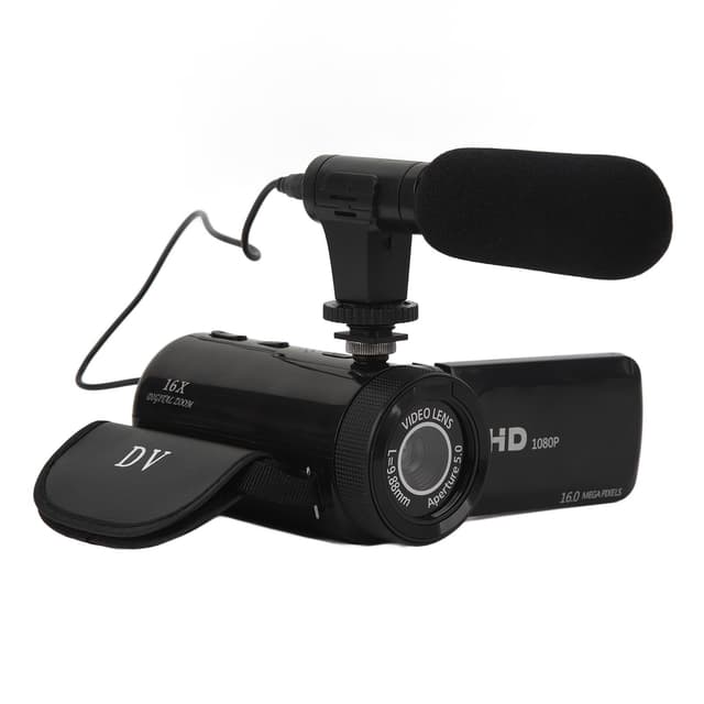 HD-Digitalkamera med Vidvinkelobjektiv
