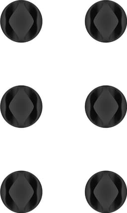 Kaapelinhallinta 2 aukkoa, musta