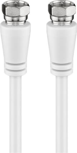 SAT-antennkabel (Class A, >85 dB), dubbelskärmad