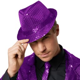 Partyhat med pailletter
