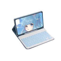Bluetooth-taustavalaistu näppäimistökotelo, yhteensopiva Samsung Galaxy Tab S9/S9 FE/S10 (10,9 tuumaa) kanssa